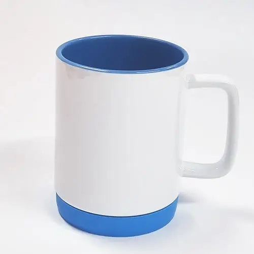 Light Blue Base Sublimation Mug - simple